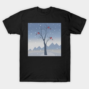 Tree with Birds T-Shirt